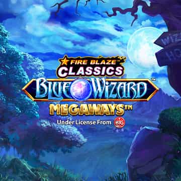 Slot Fire blaze blue wizard megaways