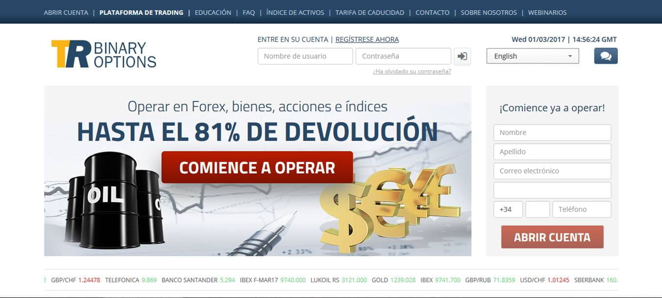 Tr binary options usa