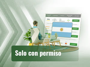 Hombre buscando un casino online legal en Argentina