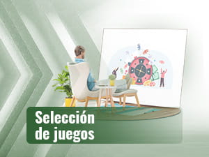 Hombre seleccionando un juego de azar online en Pensilvania