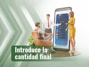 Persona atendiendo una presentación de cómo apostar en Eurovisión