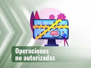 Una persona al lado de una pantalla envuelta con una cinta policial.