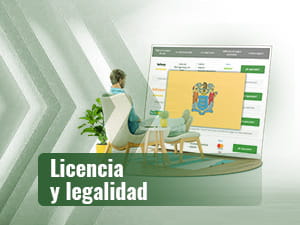 Hombre comparando páginas de juegos de azar legales en Nueva Jersey.