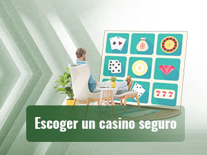 Hombre buscando en una pantalla casinos online para jugar a la ruleta en vivo