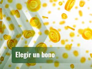Monedas en un fondo blanco, ilustrando los bonos disponibles en los casinos online con Visa.