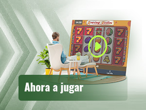 Un hombre jugando en un casino con Age of the Gods.