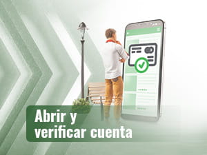 Abrir y verificar tu cuenta de usuario en el casino.