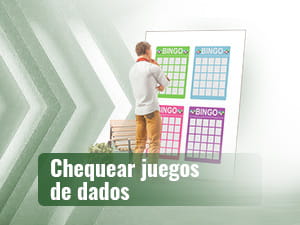 Chequear los juegos de dados online disponibles.