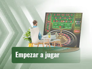 Empezar a jugar en el casino online.