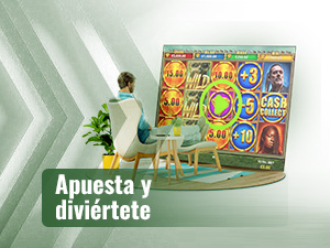 Una persona sentanda jugando a The Walking Dead Cash Collect.