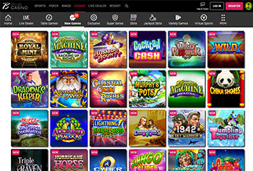 Página principal del casino Borgata