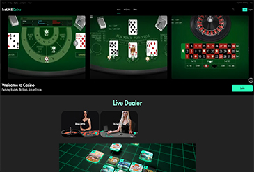 Oferta de juego del casino bet365