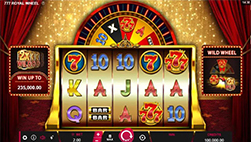 777 Royal Wheel en BetRivers.