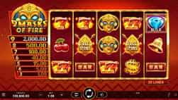 9 Masks of Fire en Spin Palace
