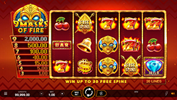9 Masks of Fire en Spin Palace.