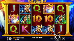 La tragamonedas Asgard en NetBet