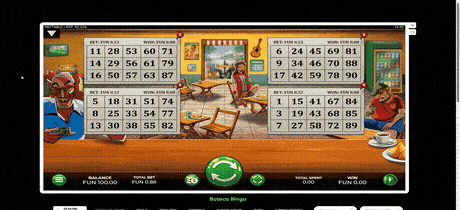 Juego Boteco Bingo online desde la computadora