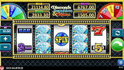 Diamonds, Sapphires and Rubbies en Golden Nugget.