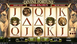Divine Fortune en Caesars Palace Online Casino West Virginia