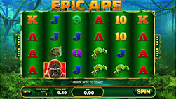Slot Epic Ape en Betsson