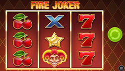 Máquina tragamonedas Fire Joker en ComeOn
