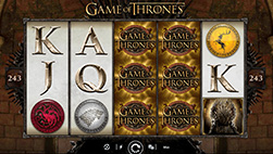 Tragamonedas GAME OF THRONES en EUROPA CASINO
