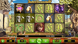 Tragamonedas Jack and the Beanstalk en Spinit
