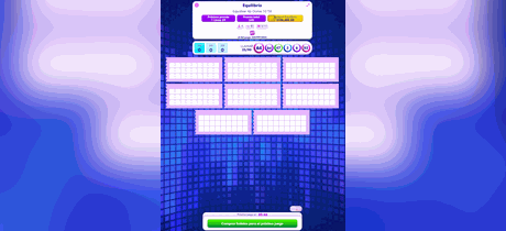 Sala Equilibrio de bingo de 90 bolas en PlayUZU.