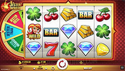 Jester Wheel en Party Casino.