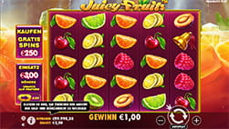 Slot 500 Juicy Fruits de Belatra Gaming en mBitcasino