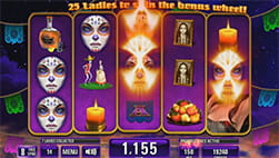Lady of the Dead en Caesars Palace Online Casino.