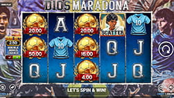 Tragamonedas Maradona en Playzee