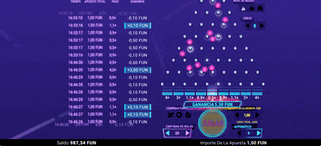 Juego Plinko de BGaming
