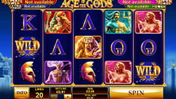 Ruleta de Age of the Gods en el casino Codere México.