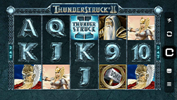La tragamonedas Thunderstruck 2 en Spin Casino