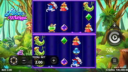 Tragamonedas Alice in Wildland en el casino Betway Panamá.