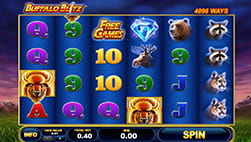 Tragamonedas Buffalo Blitz en el casino Codere México.