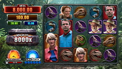 Tragamonedas Jurassic Park Gold en el casino Betway Panamá.