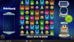 Tragaperras Reactoonz de Play'n GO en Roobet
