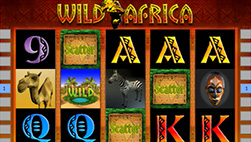 Tragamonedas Wild Africa en el casino Codere Argentina.