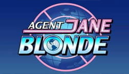 Portada de la tragamonedas Agent Blonde con jackpot para casinos en línea.