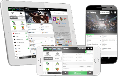 Mercados deportivos para boxeo disponibles en Betway en diferentes dispositivos móviles.