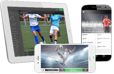 Mercados deportivos para fútbol femenino disponibles en Betway en diferentes dispositivos móviles.