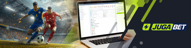 Apuestas a fútbol internacional en JugaBet.