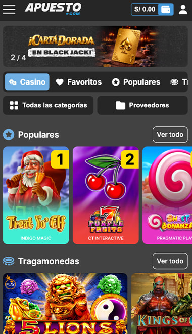 Página principal de Monro Casino en Chile con opción a depositar.