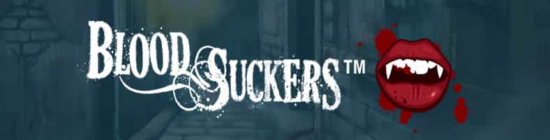 Portada de la slot online Blood Suckers para casinos online de Argentina.