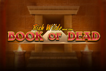 Portada de la tragaperras Book of Dead, disponible en casinos online.