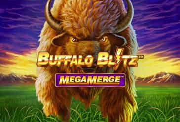 Logo de la tragaperras Buffalo Blitz MegaMerge