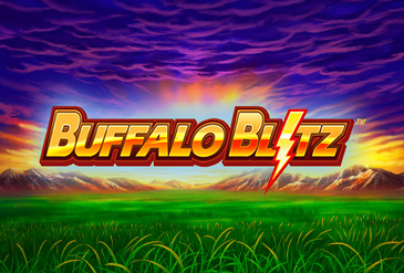 Portada de la tragaperras Buffalo Blitz, disponible en casinos online.