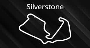 Circuito de Fórmula 1 de Silverstone en Gran Bretaña.